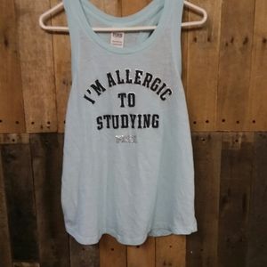 ⭐️ PINK Racerback Tank Top/Size Small